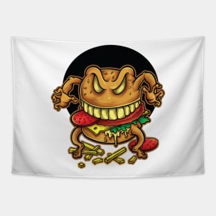Burger Hamburger I Love Cheeseburgers Tapestry