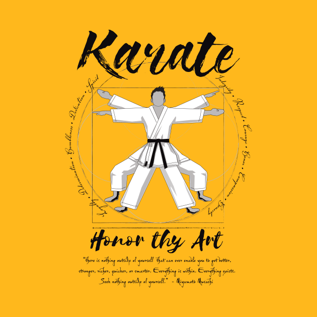 Karate Honor thy Art by moritadesign