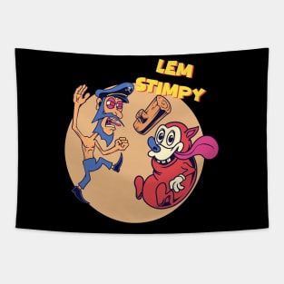 Lem & Stimpy Tapestry