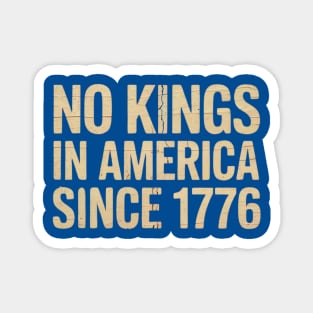 No-Kings-In-America Magnet