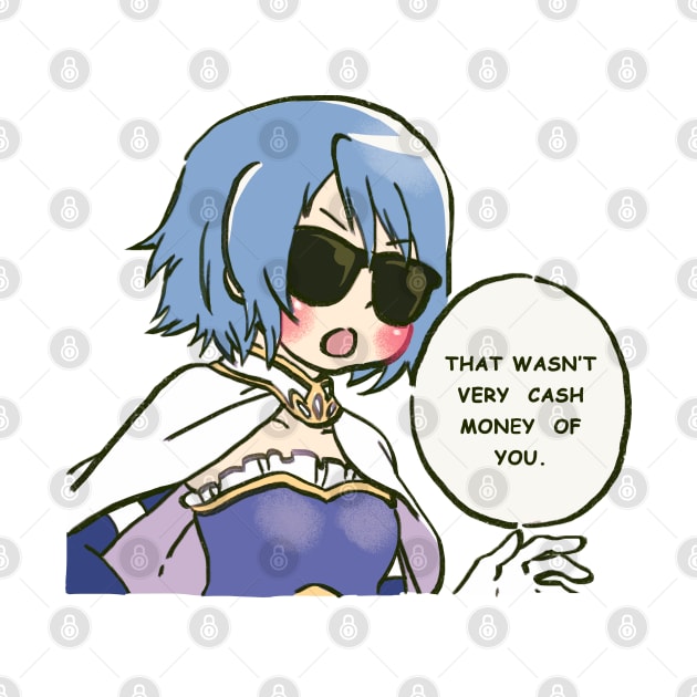 that wasn't very cash money of you sayaka miki / funny madoka magica meme by mudwizard