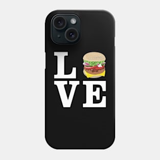 Love Burger Phone Case