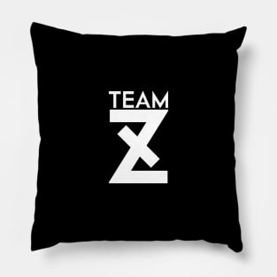 Blue lock anime white bold team z jersey merch Pillow