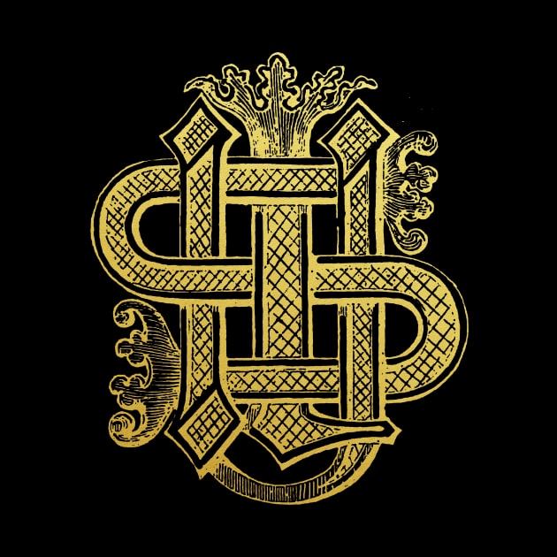Victorian IHS Christogram Symbol by Pixelchicken