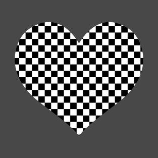 Chequered Heart T-Shirt