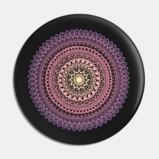 Pink and purple mandala scrub Pin