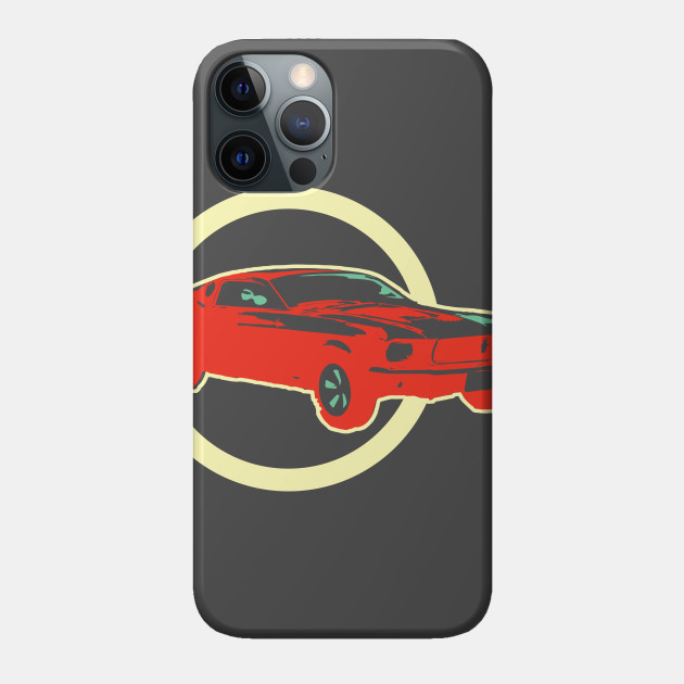 classic car - Ford Mustang - Phone Case