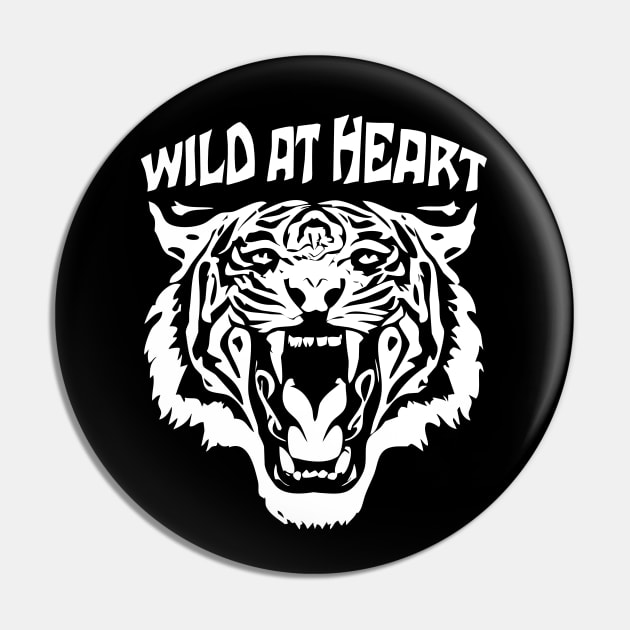 Roaring Tiger | Wild At Heart Pin by TMBTM