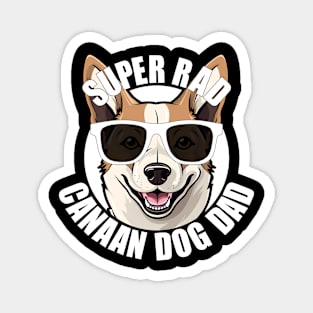 Canaan Dog Dad Funny Men's Father's Day Magnet