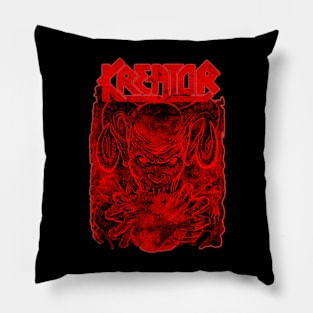 Kreator Red Pillow