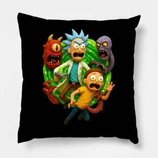 Rick and Morty Escape Pillow