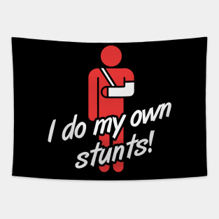 Stunts Fractured Broken Hand Get Well Gift Tapestry