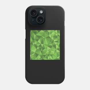 Green Triangles Phone Case