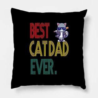 best cat dad ever Pillow