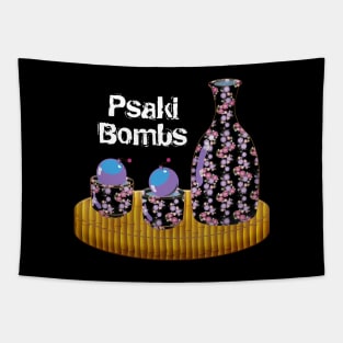 Psaki Bombs honoring Jen Psaki Press Secretary Tapestry