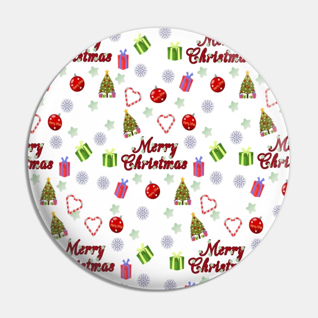 XMas pattern Pin by Ezhael