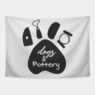 Dogs and Pottery Tools Tapestry