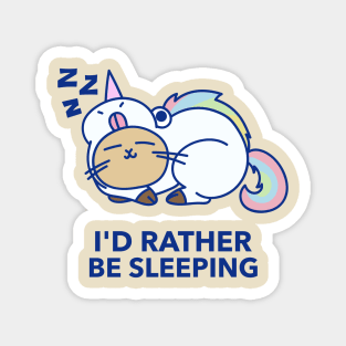 I'd Rather Be Sleeping Magnet