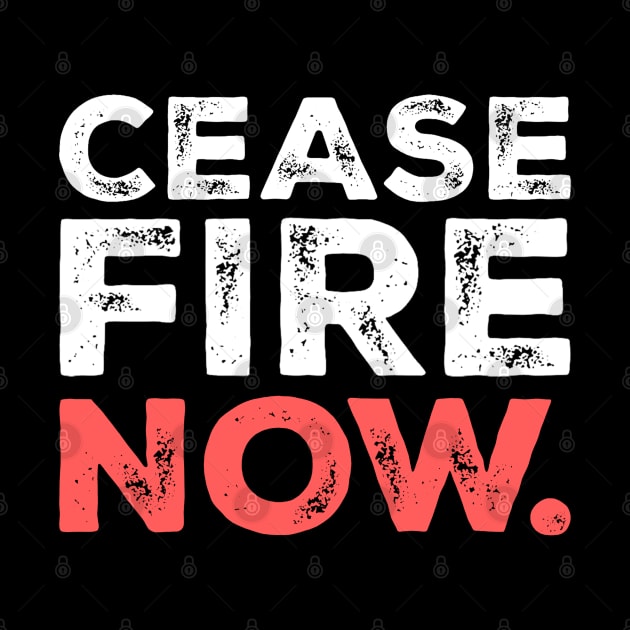 Ceasefire Now ! by lightsdsgn