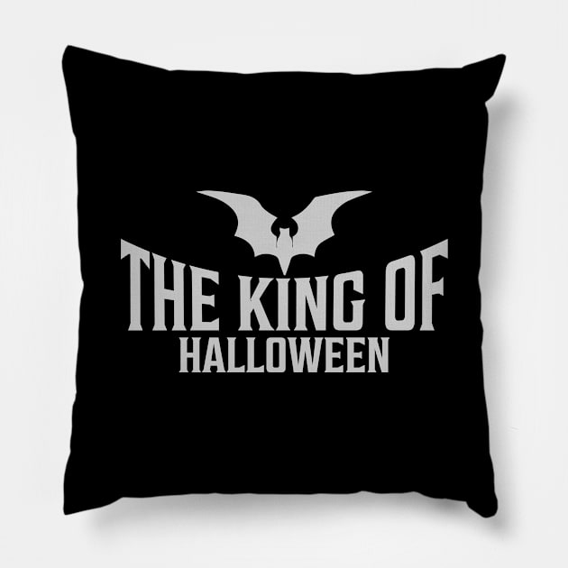 The king of halloween Pillow by Imutobi