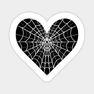 Spider Web Heart V1 Magnet