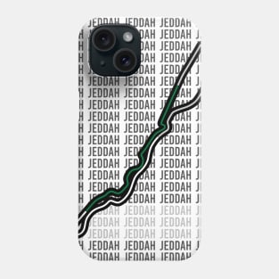 Jeddah - F1 Track (Sectors Update) Phone Case