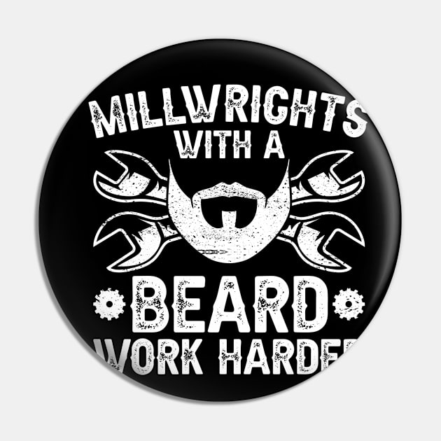Millwright Beard Pin by medd.art