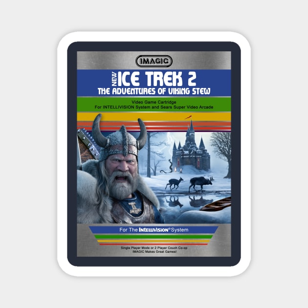 Imagic's Ice Trek 2 - The Adventures of Viking Stew Magnet by PapaPete