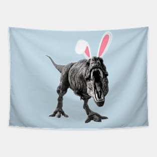 Easter T REX Bunny Ears Tapestry