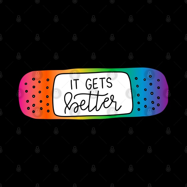 It Gets Better Rainbow by Nia Patterson Designs