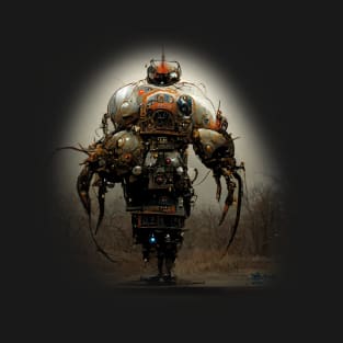 Ancient Rusty Cyborg Cockroach T-Shirt