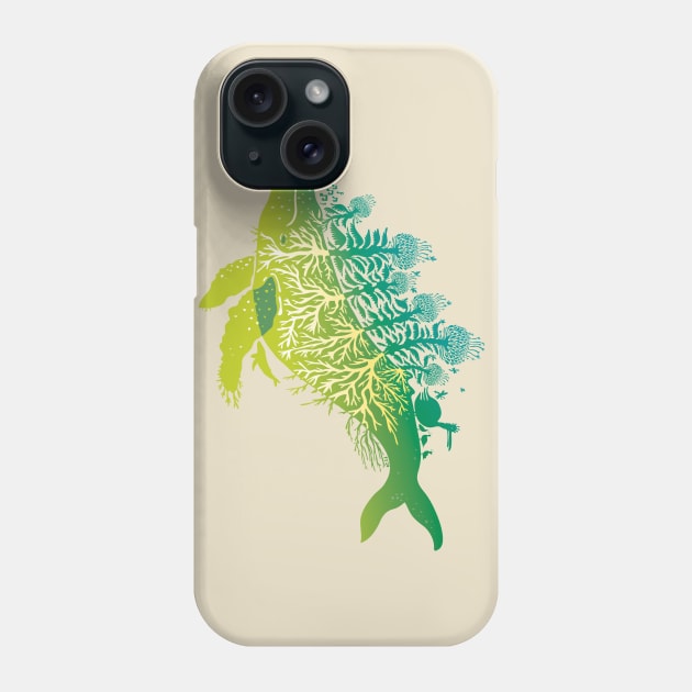 Garden Whale Phone Case by lazykite