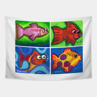 'Java Fish' Tapestry