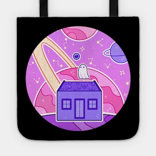 A ghost that lives on space Tote