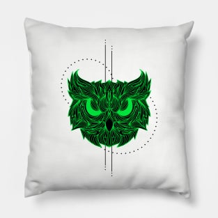 Owl illustration Pillow