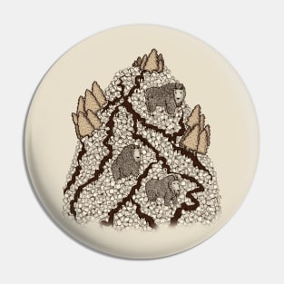 S'more Mountain Pin