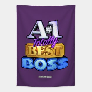 A#1 TOTALLY BEST BOSS Tapestry