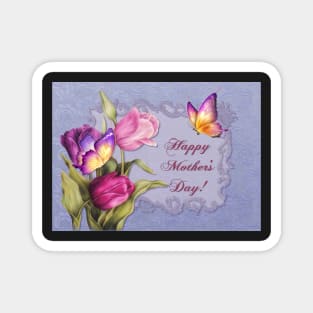 Mother's Day Tulips Magnet