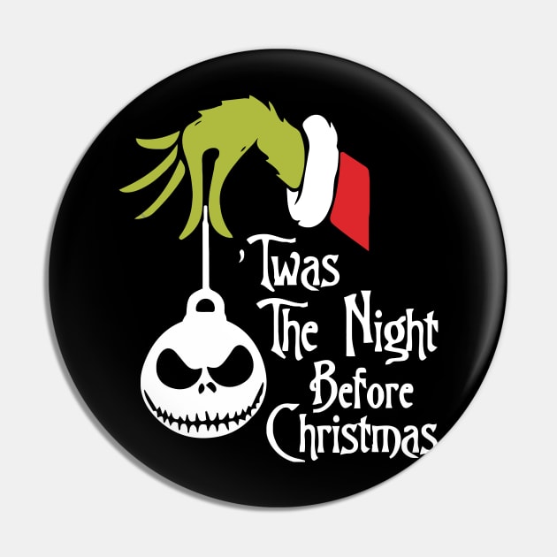 Twas The Night Before Christmas Grinch Pin by aandikdony