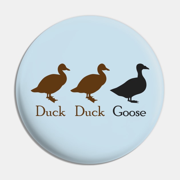 Duck Duck Goose Pin by Maries Papier Bleu