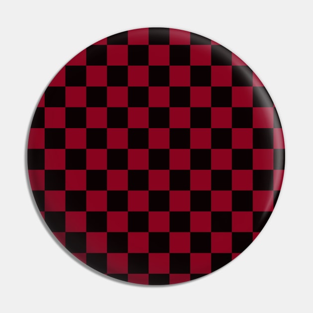 【Black & Red Pattern】 Pin by Smile Flower