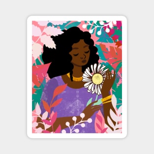 Daisy in April Magnet