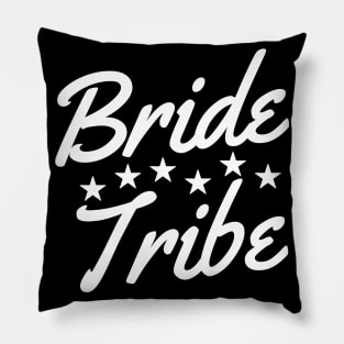 Bride Tribe. She Said Yes. Cute Bride To Be Design Pillow