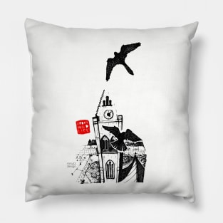 Urban Wildlife - Falcon Pillow