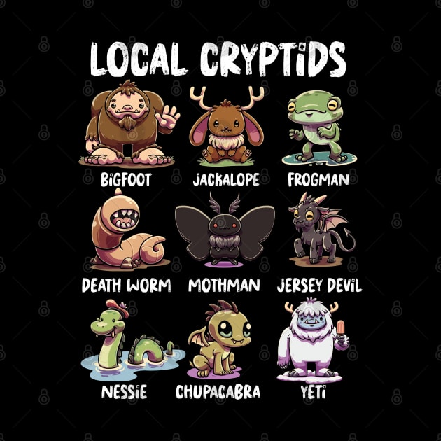 Local Cryptids by GoshWow 