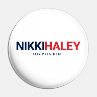 NIKKI HALEY 2024 Pin