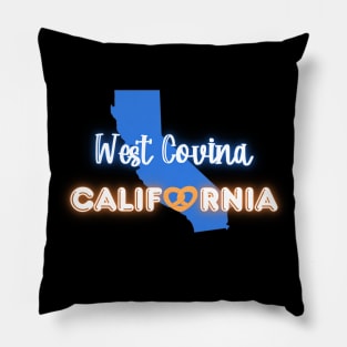 West Covina, California! Pretzels! (CXG Inspired) Pillow