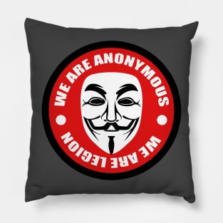 Anonymous - we are legion Pillow