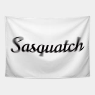 Sasquatch Blurred Tapestry