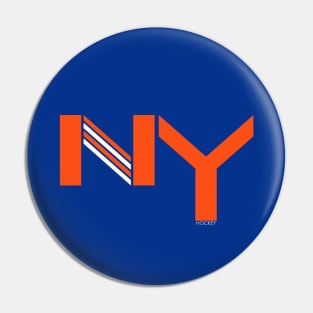 NY Stripes Pin